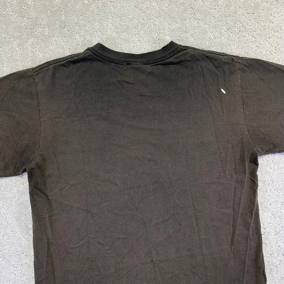 Vintage  Mount Rushmore T Shirt Size Medium Black Faded Graphic Tee Souvenir Y2k - Picture 8 of 12